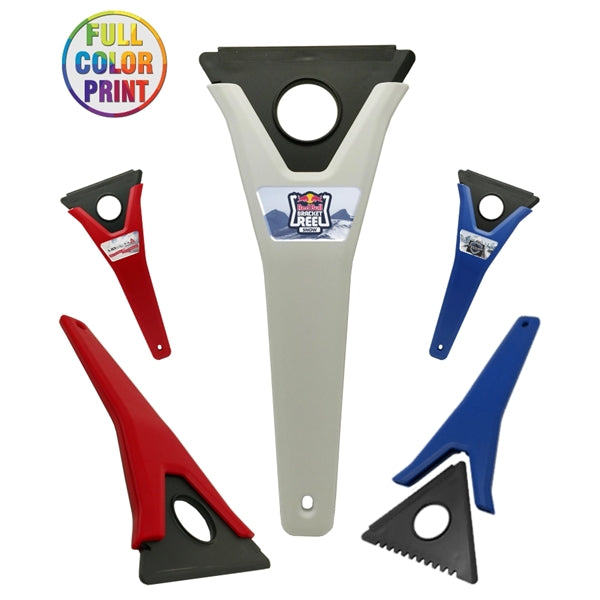 Union Printed, 3-in-1 Ice Scraper - Full Color