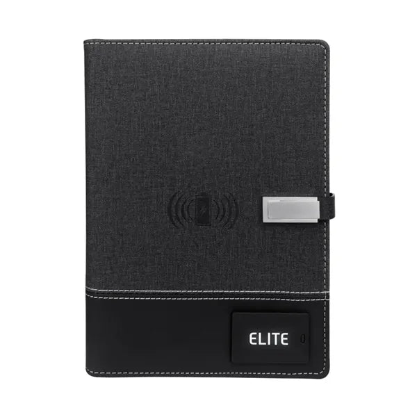 Padfolio with Power Bank (8000 mAh) & USB Drive (16 GB)