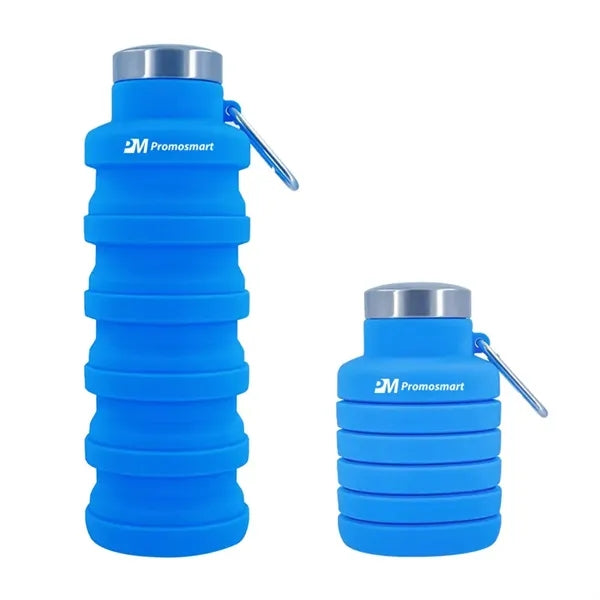 17oz Collapsible Silicone Water Bottles