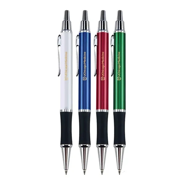 Union Printed - Finneas Brass Click Metal Pen