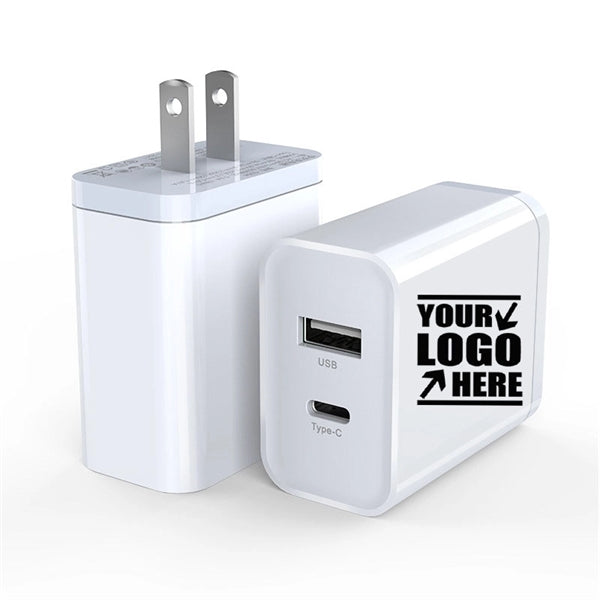 USB C Wall Charger,30W Dual Port