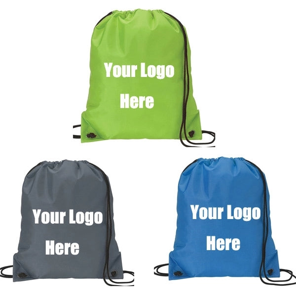 High Quality Cinch Up Bag- Drawstring Sport Back Pack