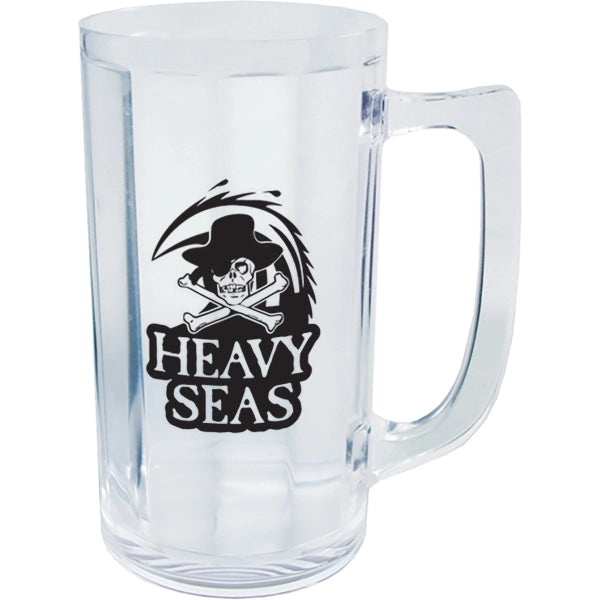 8 oz. Clear Plastic Beer Mug Sampler