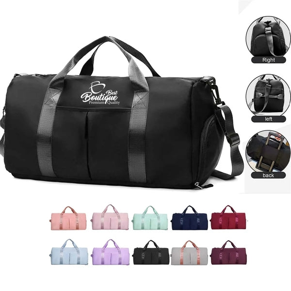 Unisex Multicolor Waterproof Foldable Travel Duffel Tote Bag