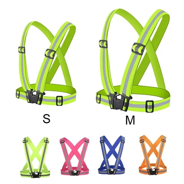 Kids Adjustable Safety Security Visibility Reflective Vest