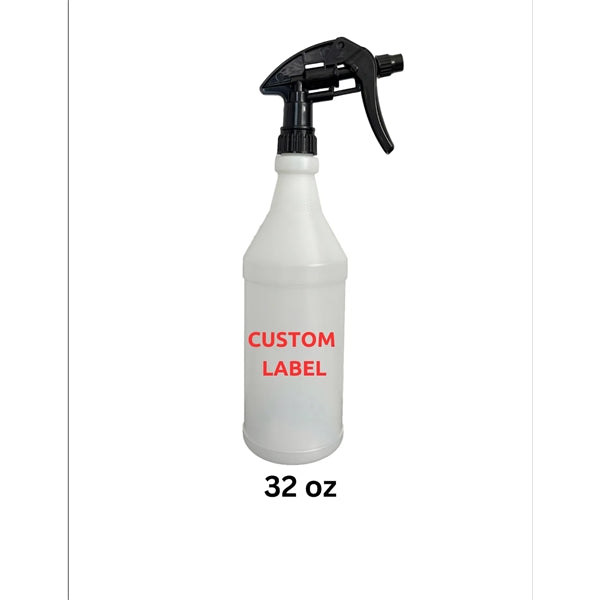 Custom Labeled Spray Bottles
