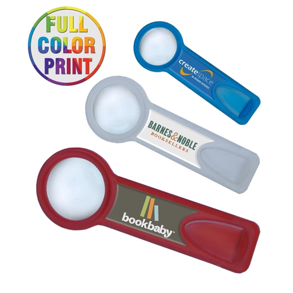 Bookmark Magnifier with Ruler