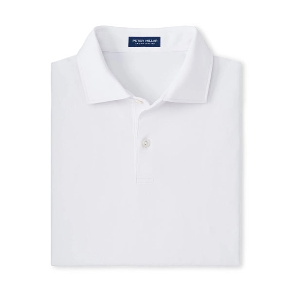 Peter Millar Men's Performance Solid Jersey Polo