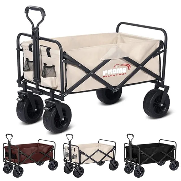 5'' 8" Outdoor Wagon Collapsible Camping Hand Trolley Carts