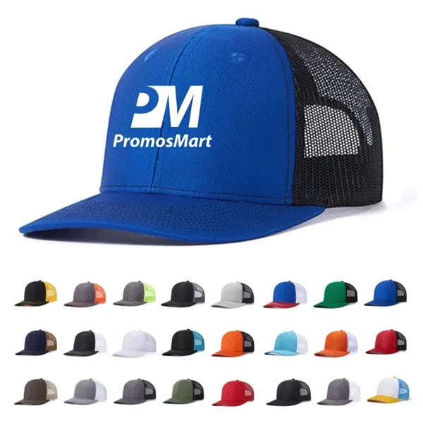 Richardson Unisex Trucker Adjustable Snapback Baseball Cap