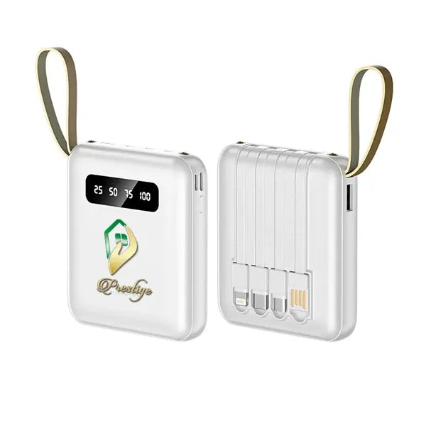 5000 mAh LED Display Power Bank