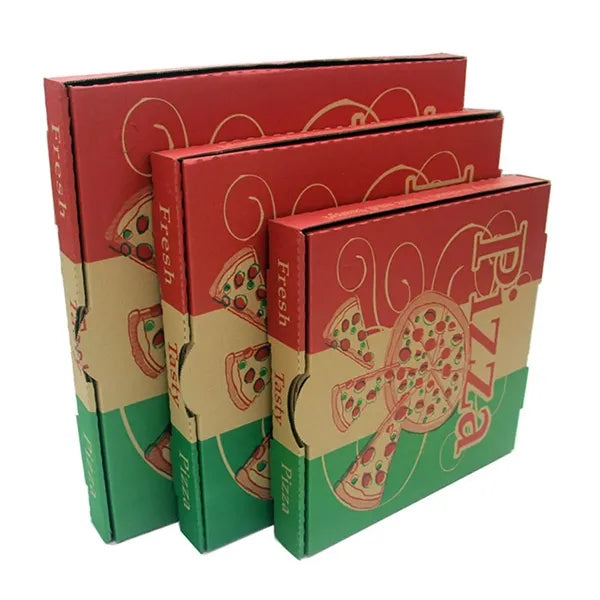 Custom Full Color Pizza Food Packing Boxes