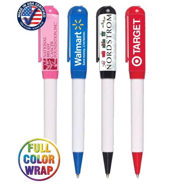 Full Color Wrap -"Euro Style" Twist Pen USA Made