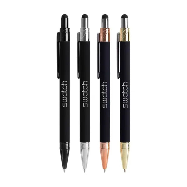 Union Printed - Sleek Stylus Click Metal Pen