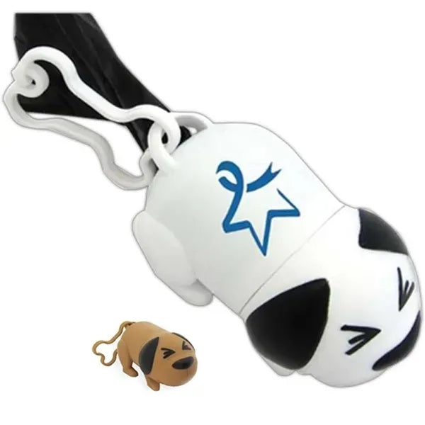 Dog Shaped Pet Bag Dispenser - 1 Color Imprint