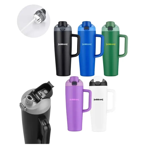 Union Printed - 21oz Vacuum Bottle Mug w/ Infuser Insert