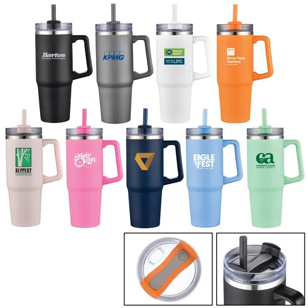 Argus 30 oz. Vacuum Insulated Tumbler Mug w/ Handle