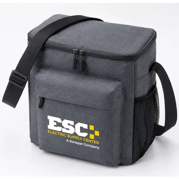 Heather 12-Can Soft Insulated Cooler Bag w/ Shoulder Strap