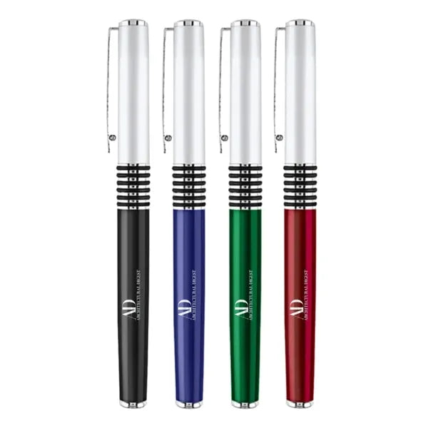 Union Printed - Jenna Satin Chrome Metal Pen