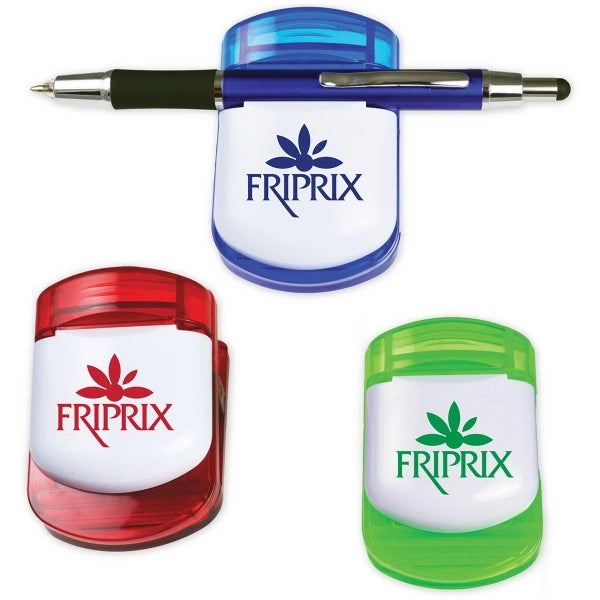 Translucent Clips with Magnet & Pen Holder