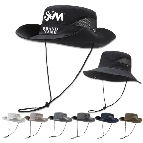 Waterproof Unisex Sun Hat Wide Brim Bucket Beach Caps