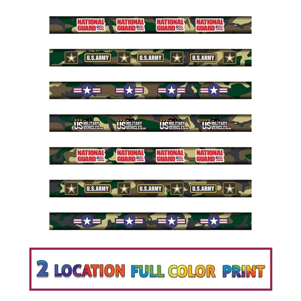 Carpenter "Camo" Pencils #2 lead