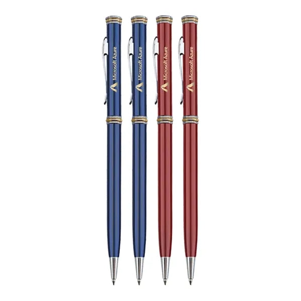 Union Printed - Classico Gold Metallic Twist Metal pen
