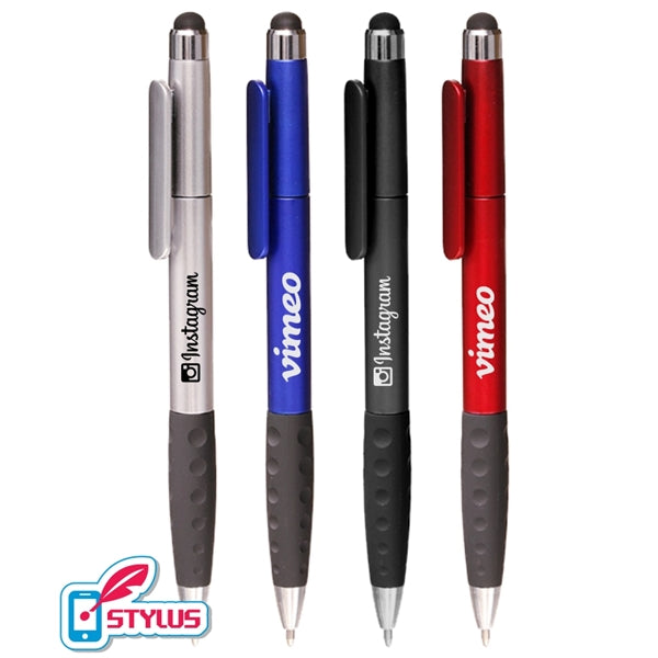 Union Printed "Frilly" Stylus Twist Pen