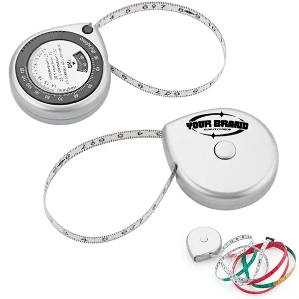 BMI Measuring Pocket Tape For W/Push-Button