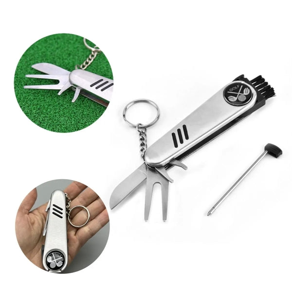 Multifunctional Outdoor Survival Camping Golf Folding Knife