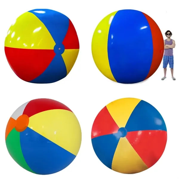 Custom High Quality Giant Colorful Beach Ball