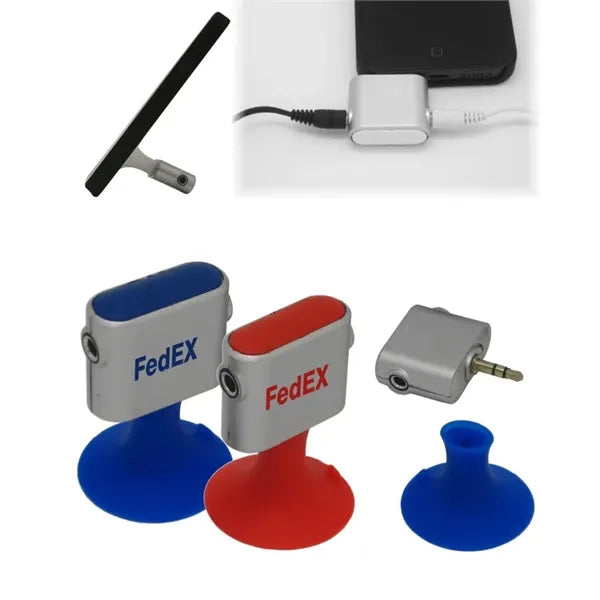Phone Stand with Headphones Splitter