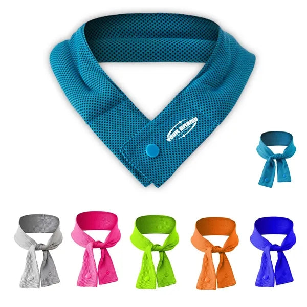 Cooling Ice Scarf Neck Wrap Sweat Towel and Chilling Bandana