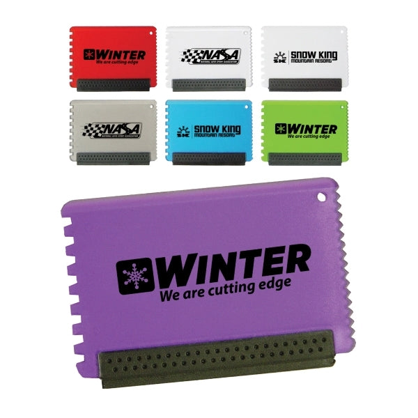 Union Printed,  Mini Ice Scraper - Rubber Edged