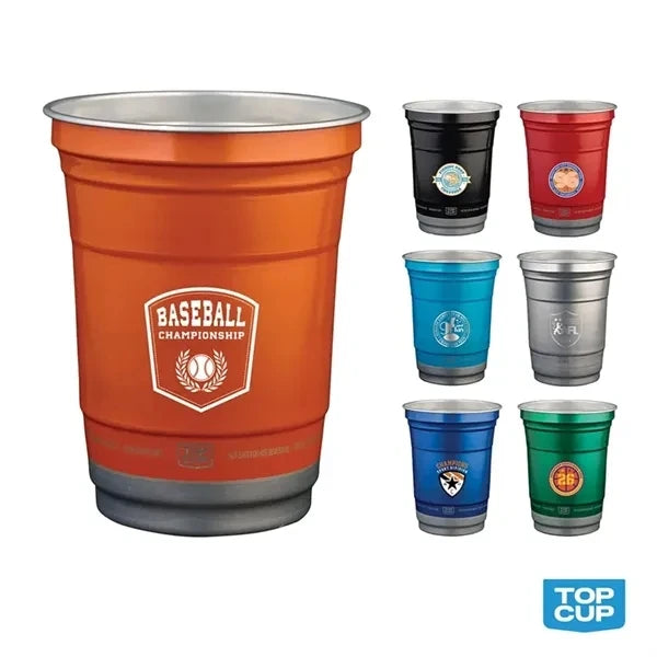 Top Cup by Ball™ 16 oz. Recycled Aluminum Stadium Cup