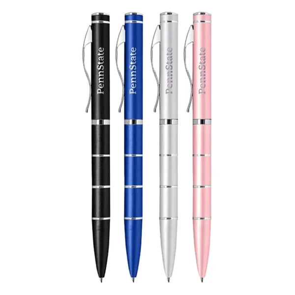 Union Printed - Enamel Coated Twist Metal Pen