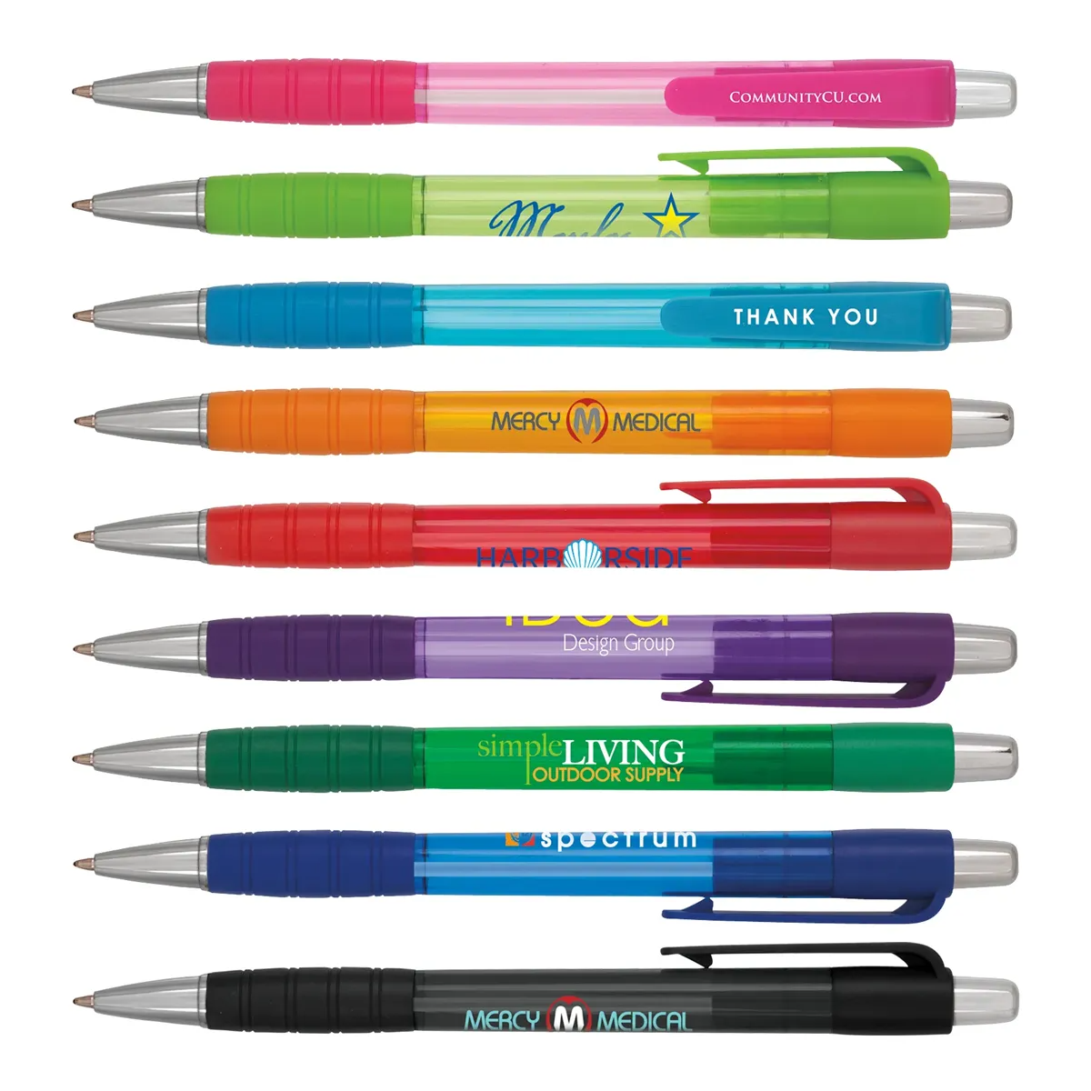 Custom branded pens